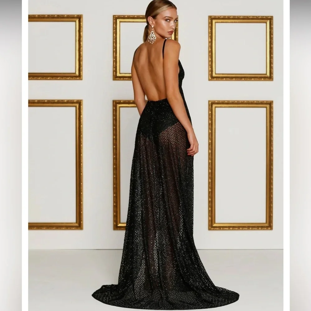 NWOT ALAMOUR the Label Rozay Luxe - Black Size S - Picture 16 of 16